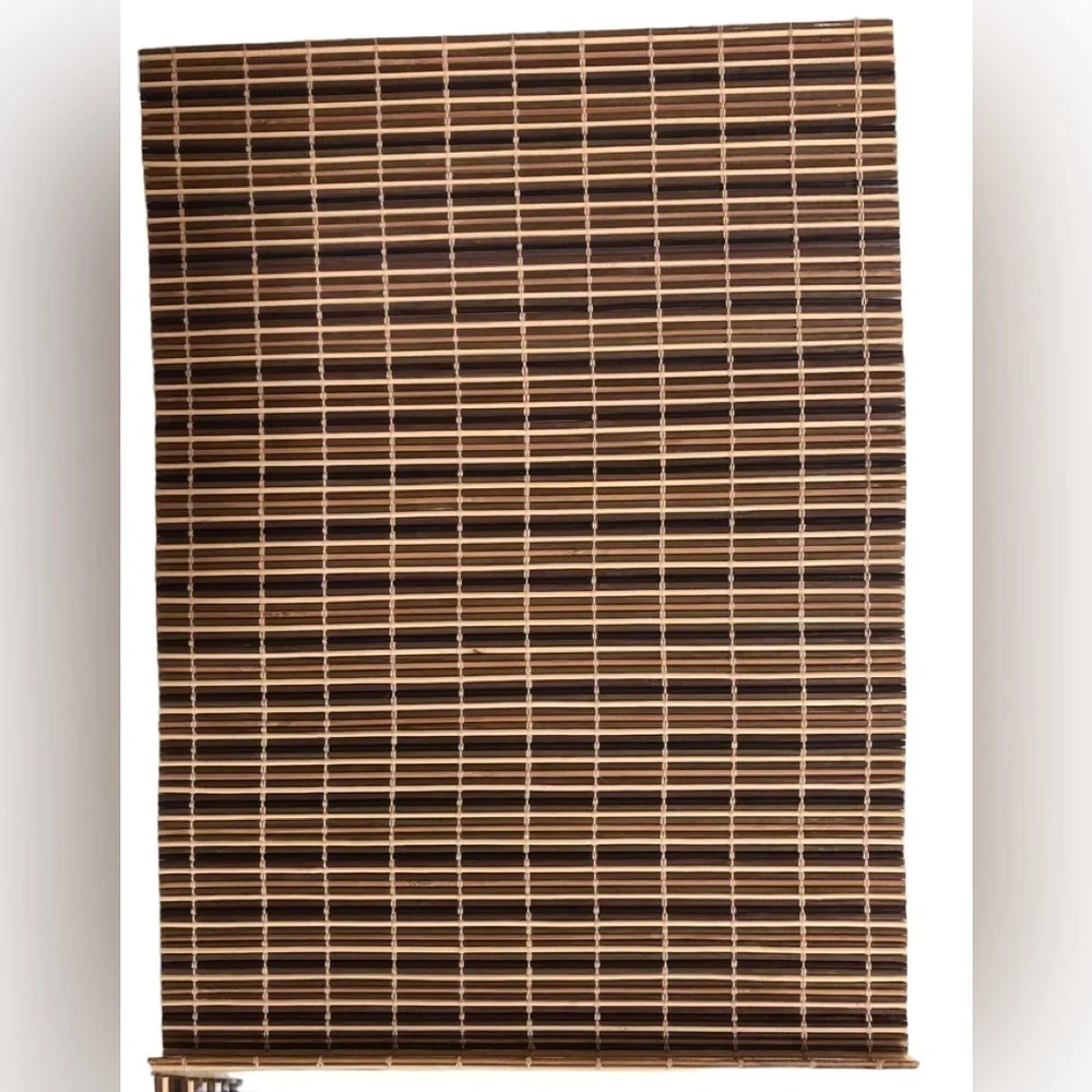 IKEA Set of 5 Bamboo Placemats Brown Lightweight 19X13 Dinner Dining Casual